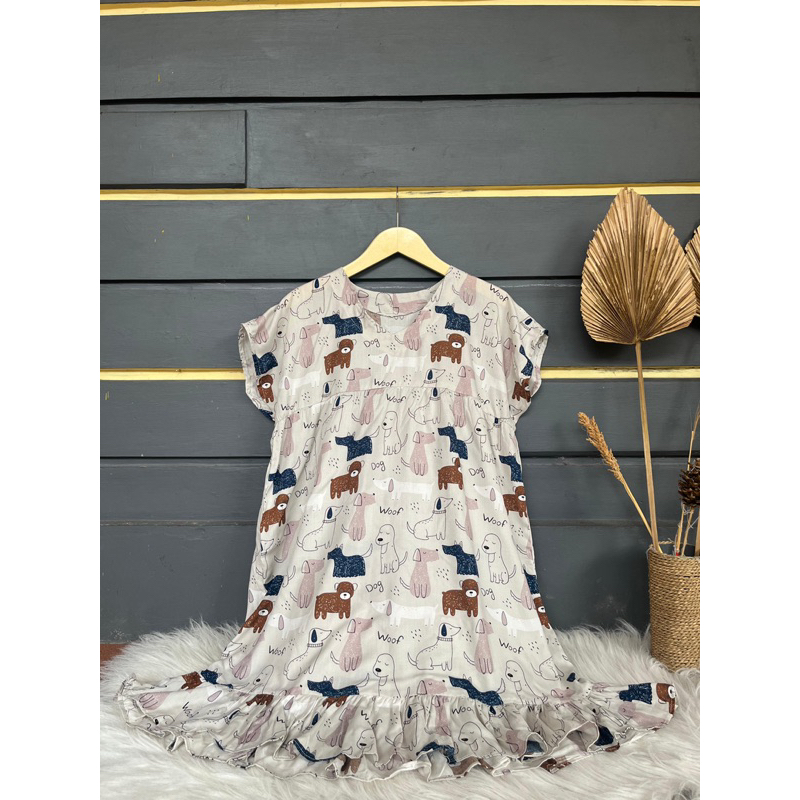 DASTER NAGITA MINI DRESS VOL 2 DASTER MOTIF BAJU TIDUR WANITA