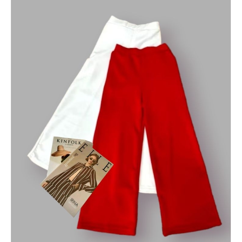 Celana Kulot Merah Putih