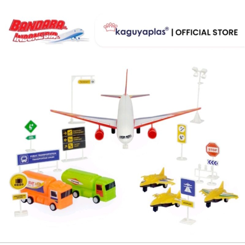 Mainan Anak Pesawat KGP 775 Kaguyaplas