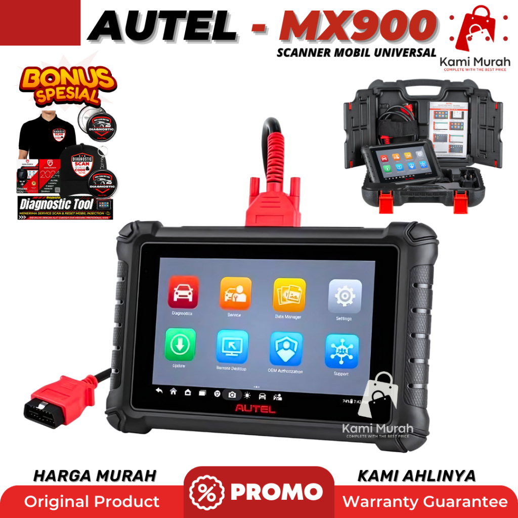 Scanner Mobil Universal Autel MaxiCheck MX900 Alat Diagnostic Kerusakan Pada Mobil