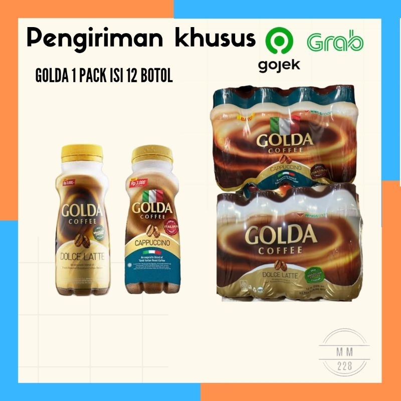 

Golda minuman kopi coffee isi 12 botol