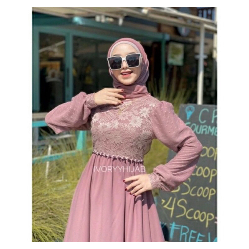 jesika dress/ dress kondangan/gaun wisuda/dres turki /baju pesta
