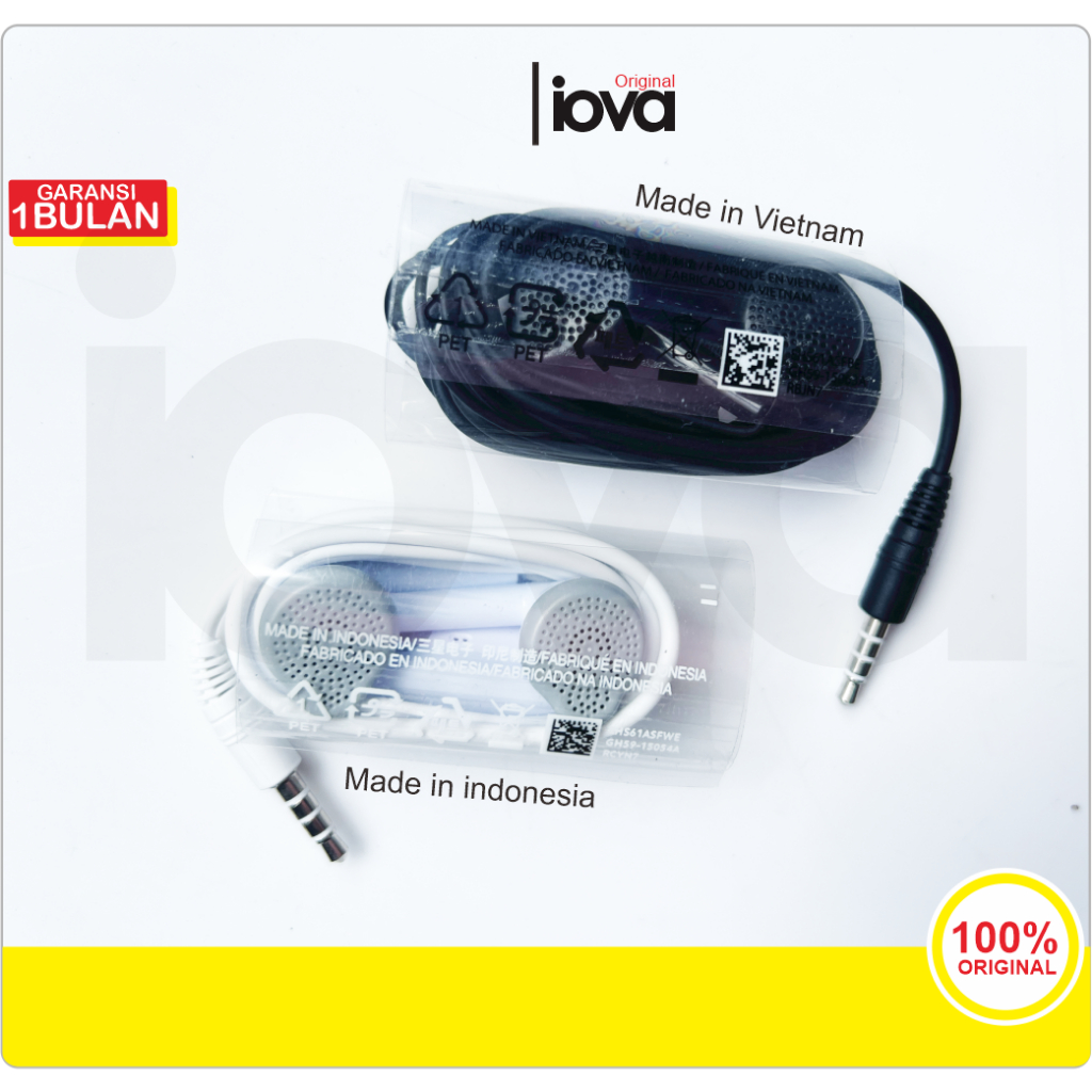 Headset earphone SAMSUNG 100% Original STEREO BASS M20 A10 A20 A30 A50 A70 A80 M30 M51 J1 J2 J5 J6