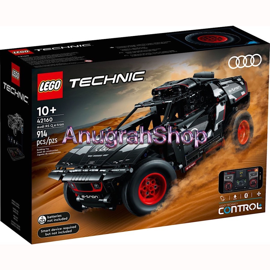 Lego 42160 Technic Audi RS Q e-tron mainan mobil remote control