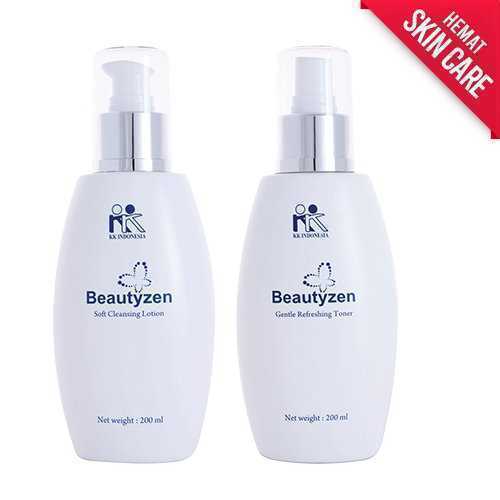 Paket Hemat soft clleansing dan toner Beautyzen Skincare KK Indonesia Original