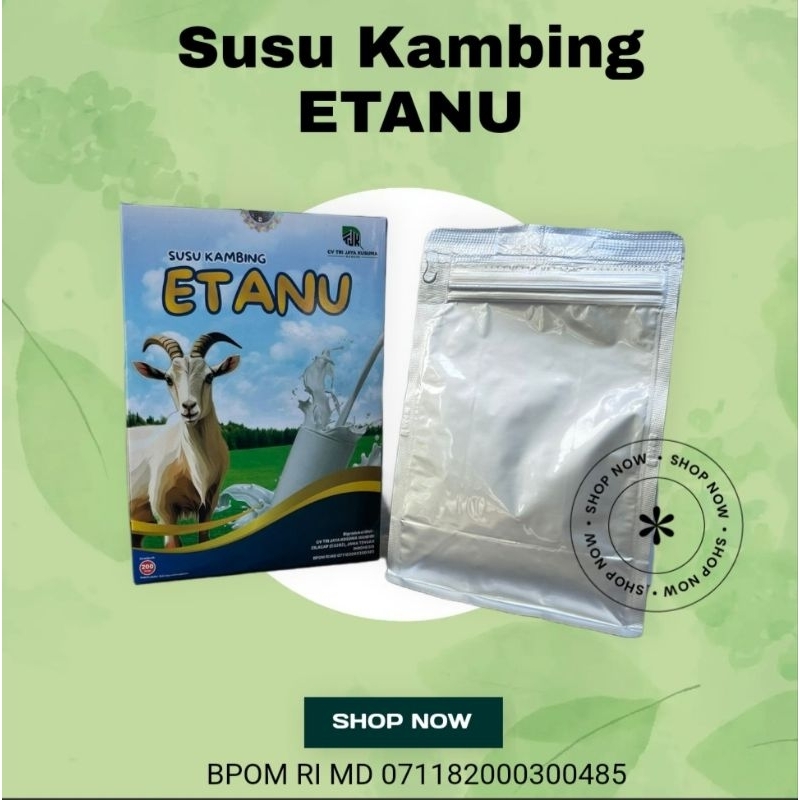 

ETANU Susu Kambing Etawa BPOM resmi