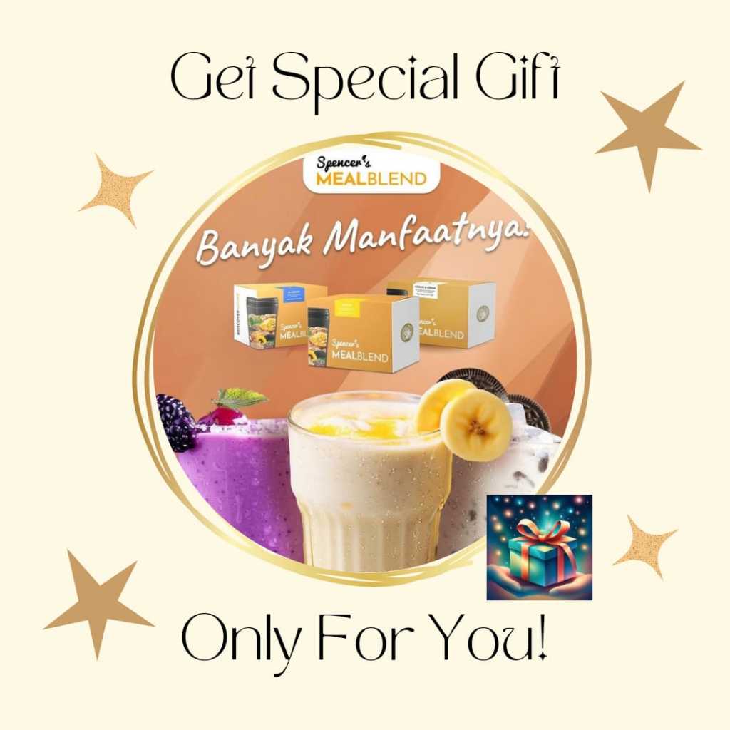 

FREE GIFT!! Spencers Mealblend Minuman Diet Sehat Dan Nikmat