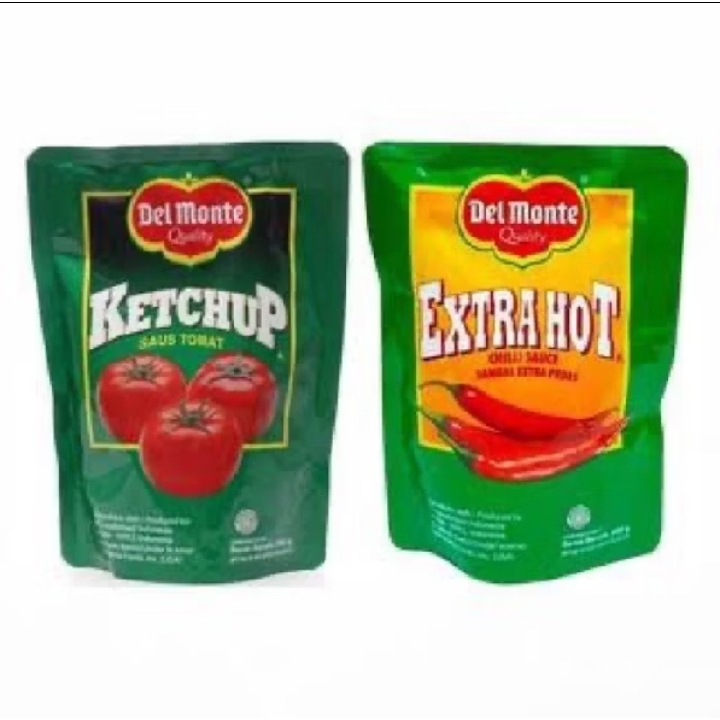 

Del Monte Pouch 200gr Extra Hot , Saus Sambal , Saus Tomat