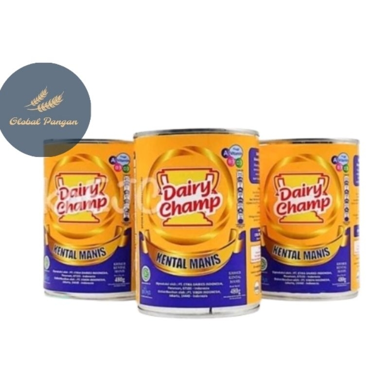 

Dairy champ susu kental manis 480gr