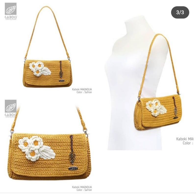 Tas Rajut Kaboki Magnolia