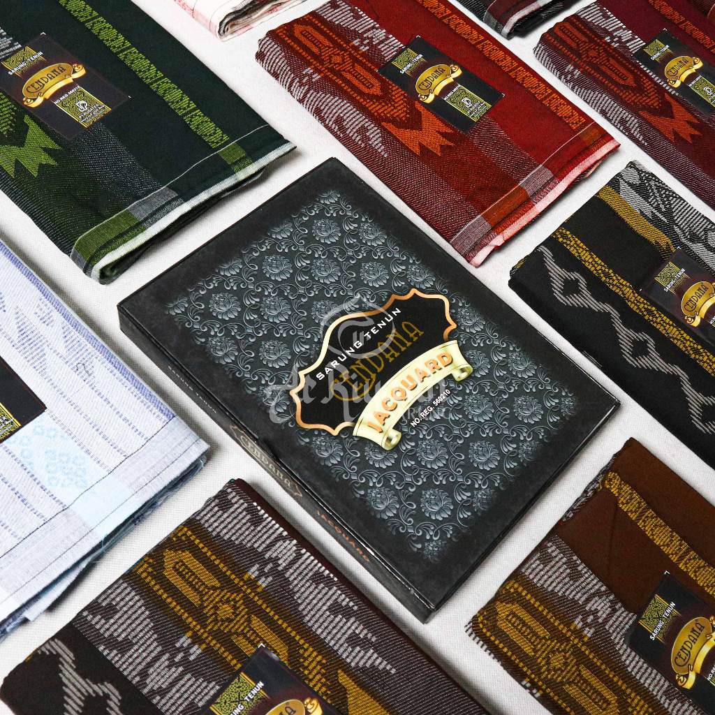 CENDANA Sarung Jacquard Motif Mewah Elegan Harga Terjangkau