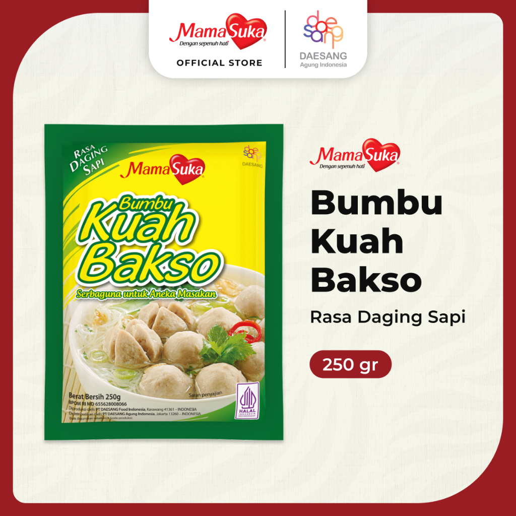 

MamaSuka - Bumbu Kuah Bakso 250 gr