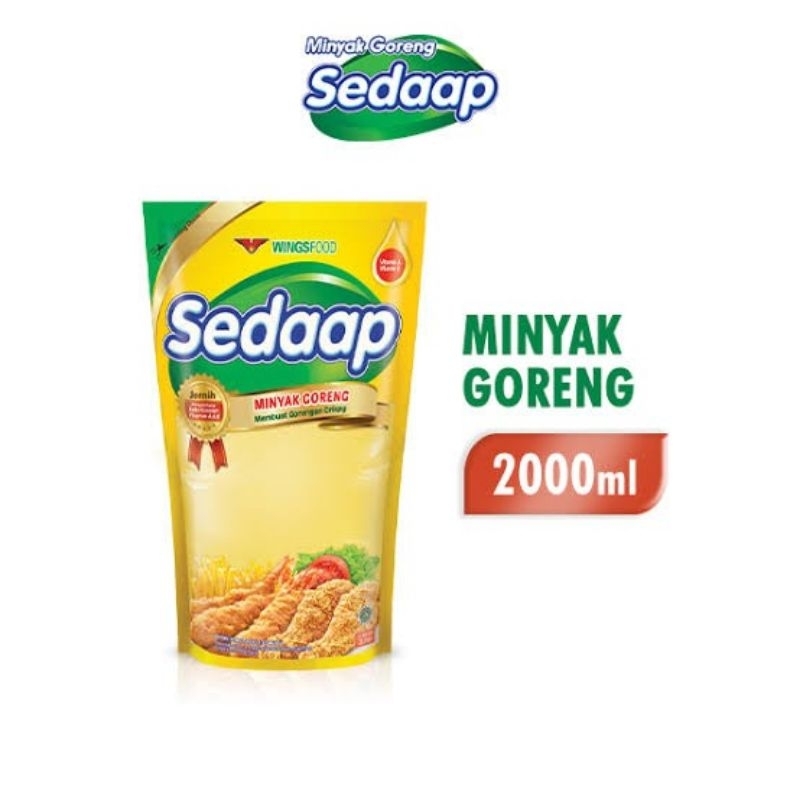 

MINYAK GORENG SEDAAP NETTO 2 LITER