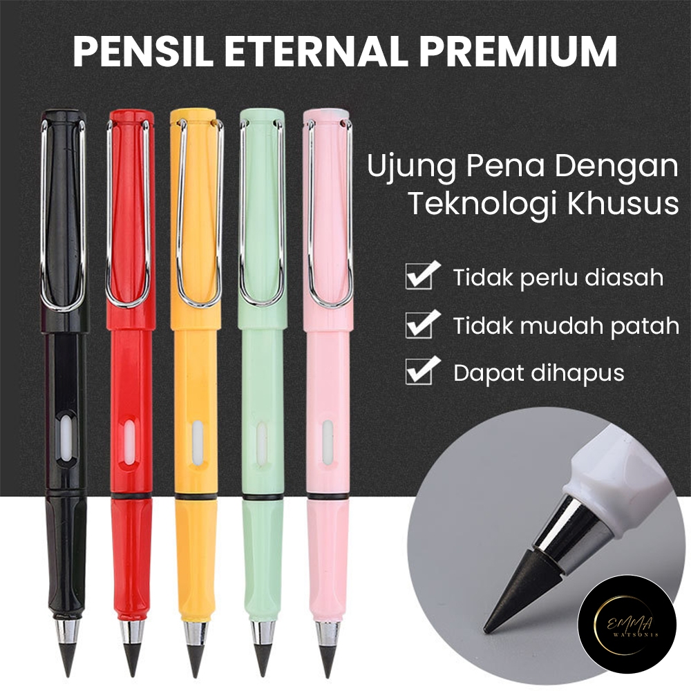 

EM Eternal Pensil Premium / Pensil Eternal Abadi Tak Bisa Habis