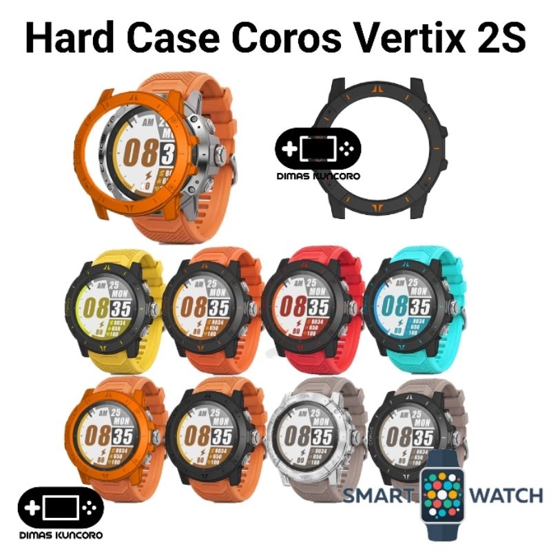 Hard Case Coros Vertix 2S cover bumper casing protector pelindung smartwatch coros vertix 2s