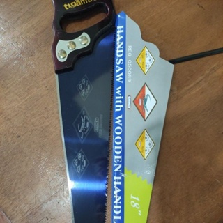 Gergaji Tangan Cap 3 Mata 18"/gergaji kayu potong dan belah 18" ( GERGAJI TANGAN )