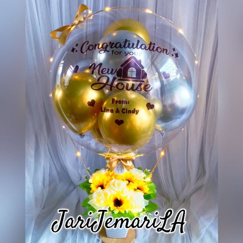 BISA KIRIM HARI INI - buket balon medan, bucket balloon medan, buket balon grand opening