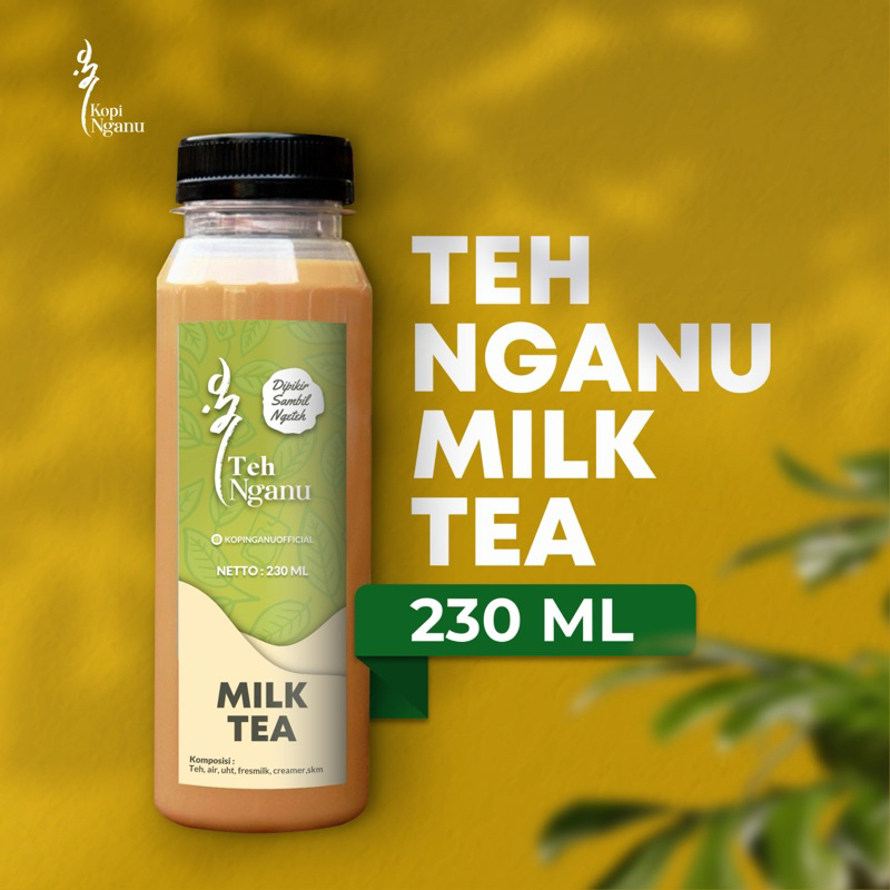 

Milk Tea Dari Teh Hitam Premium Kayu Aro 230ML