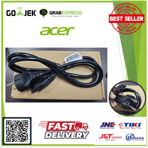 Kabel Power Laptop ACER Ori 3 lubang terbaru