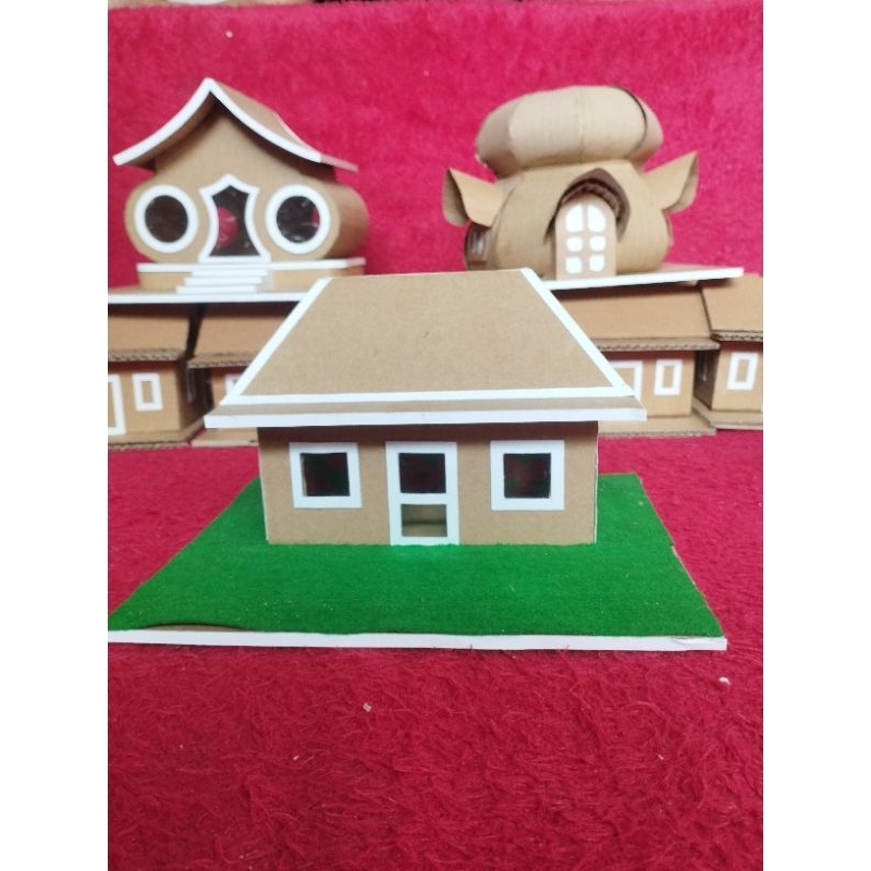 

Prakarya Rumah Kardus