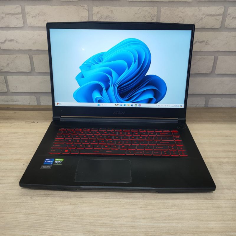 MSI GF63 I7-11800H/16GB/512GB/RTX3050 4GB/15,6"/WIN11