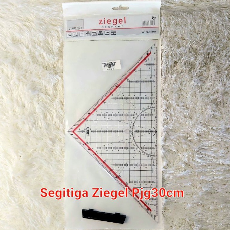 

PenggarisGarisanMistar Segitiga Ziegel 81943Ada Pegangan Pjg 3cmG38 KODE D4P4