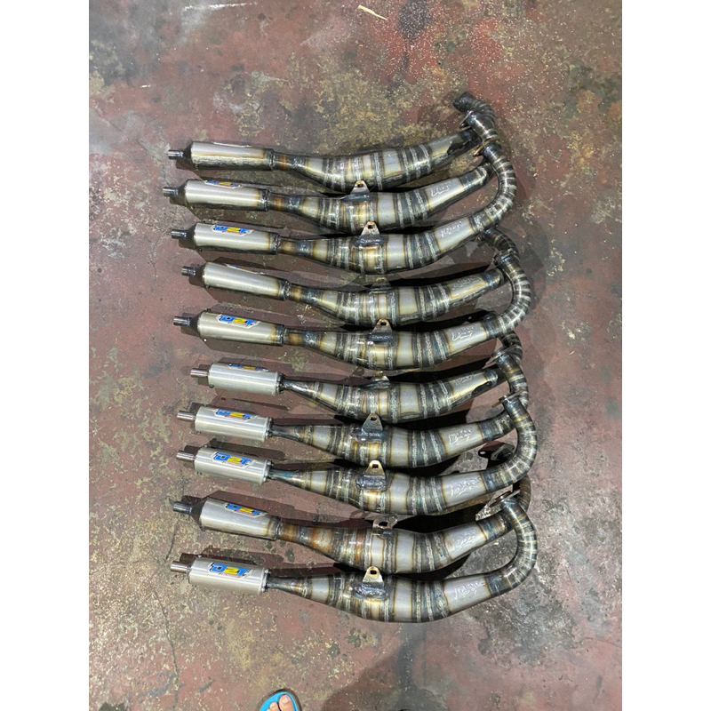 Knalpot D2T RxKing Kolong Telo Selencer Almunium Kompetisi