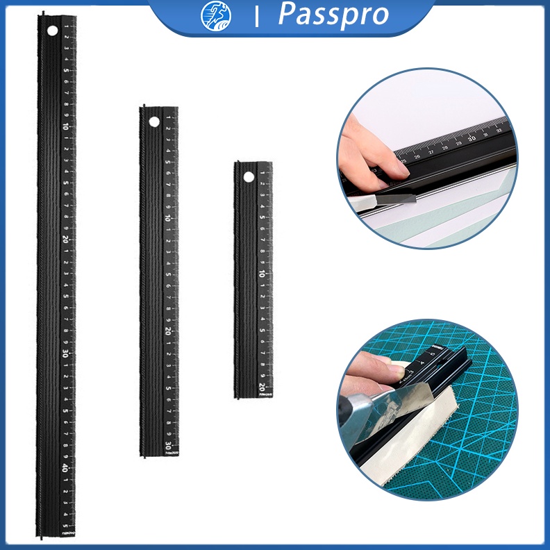 

Penggaris Lurus Aluminum Alloy Multifungsi Anti Slip Untuk Pengerjaan Marking Safety Cutting Ruler KODE A6K7