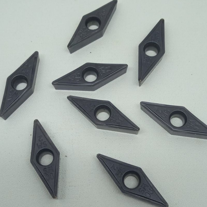 Insert Carbide Bekas ISCAR VCMT160408. pahat bubut carbide bekas