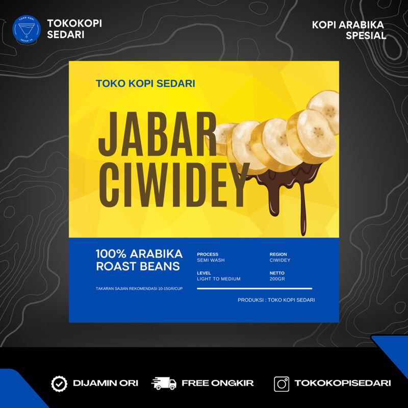 

Roastbean Arabika Ciwidey| Biji kopi|Roastbean Arabika Ciwidey| Jabar Ciwidey| Kopi arabika asli