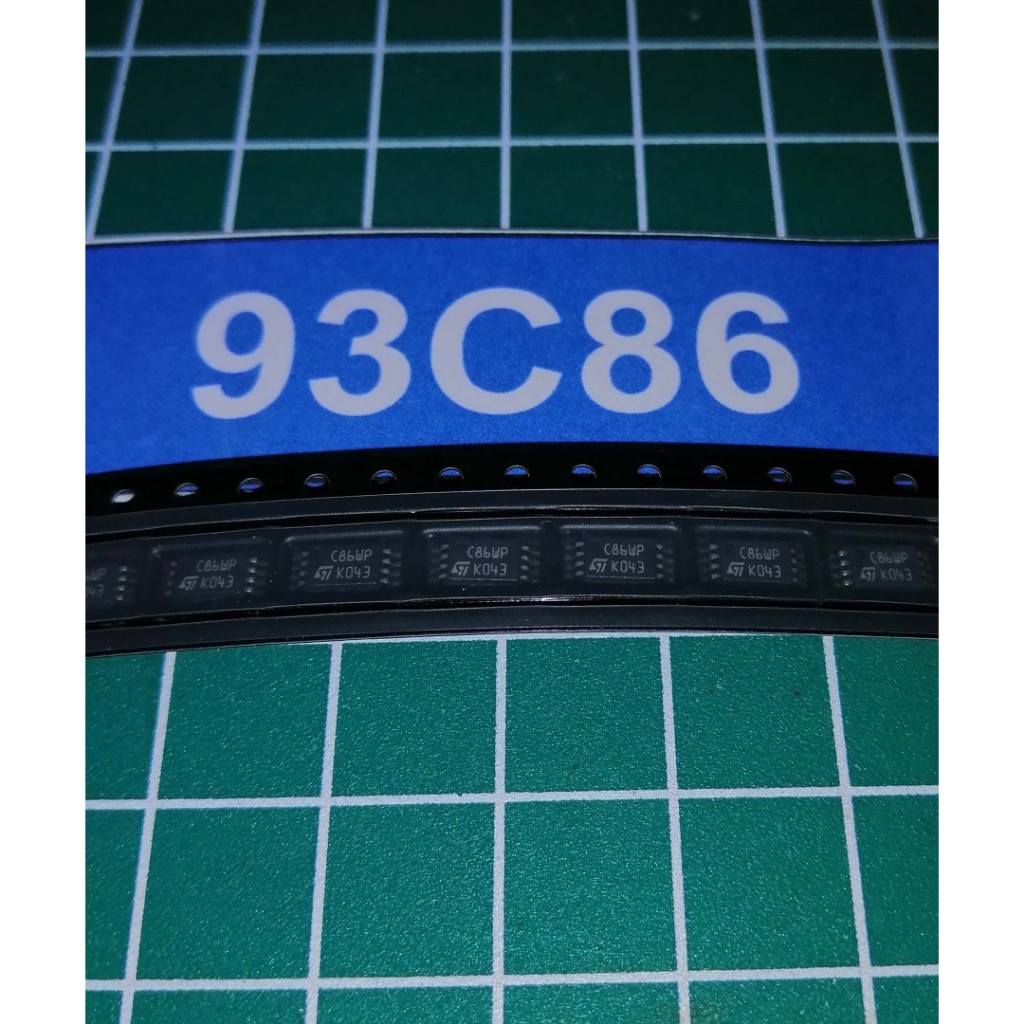 Original C86 93C86 TSSOP8 Eprom ECU Car Storage Chip  Models 93C86  TSSOP 8