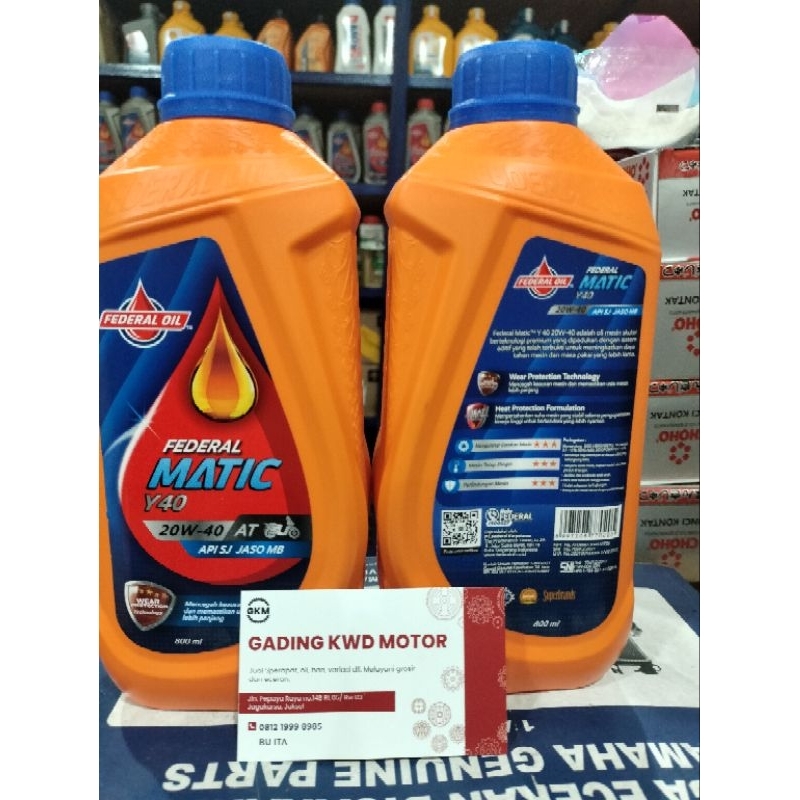 Federal Matic Y40 20W-40 800ml