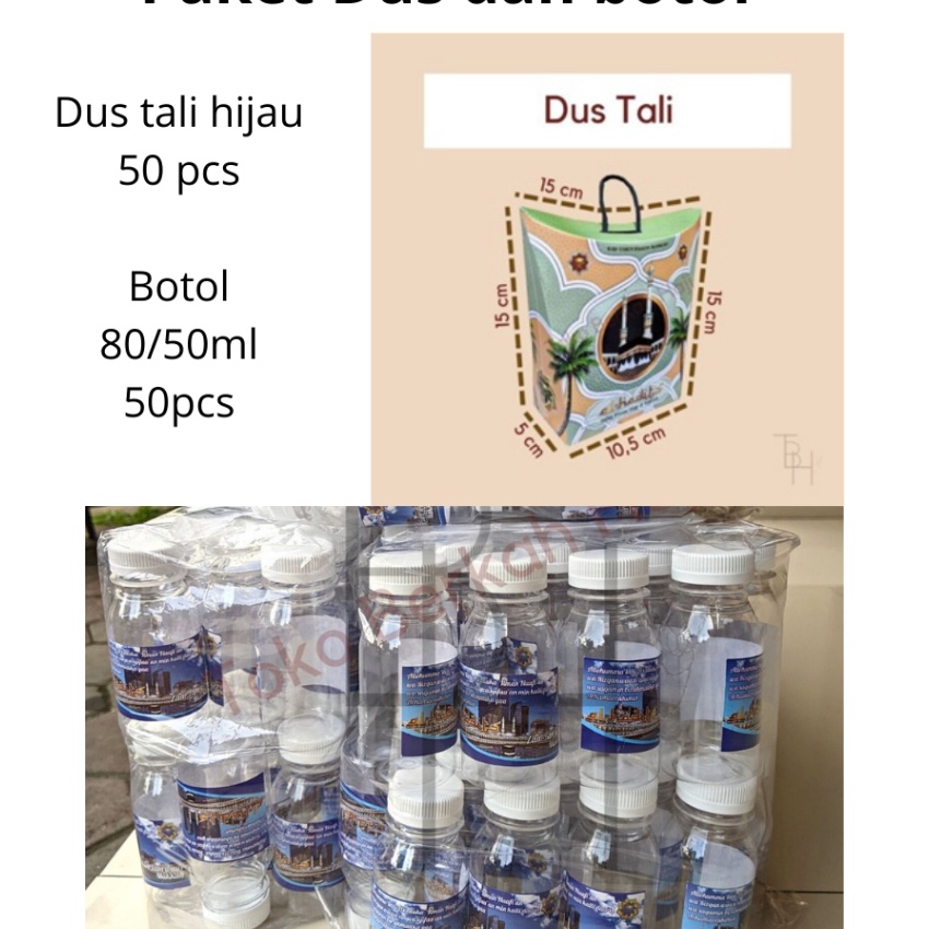 

Boom Dus Oleh Oleh Haji dan Umroh Botol 5Pcs