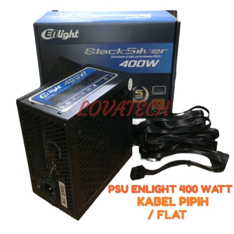 ENLIGHT 400 WATT PSU ENLIGHT 400 WATT 80+ BRONZE / POWER SUPPLY ENLIGHT 400 WATT 80+ BRONZE