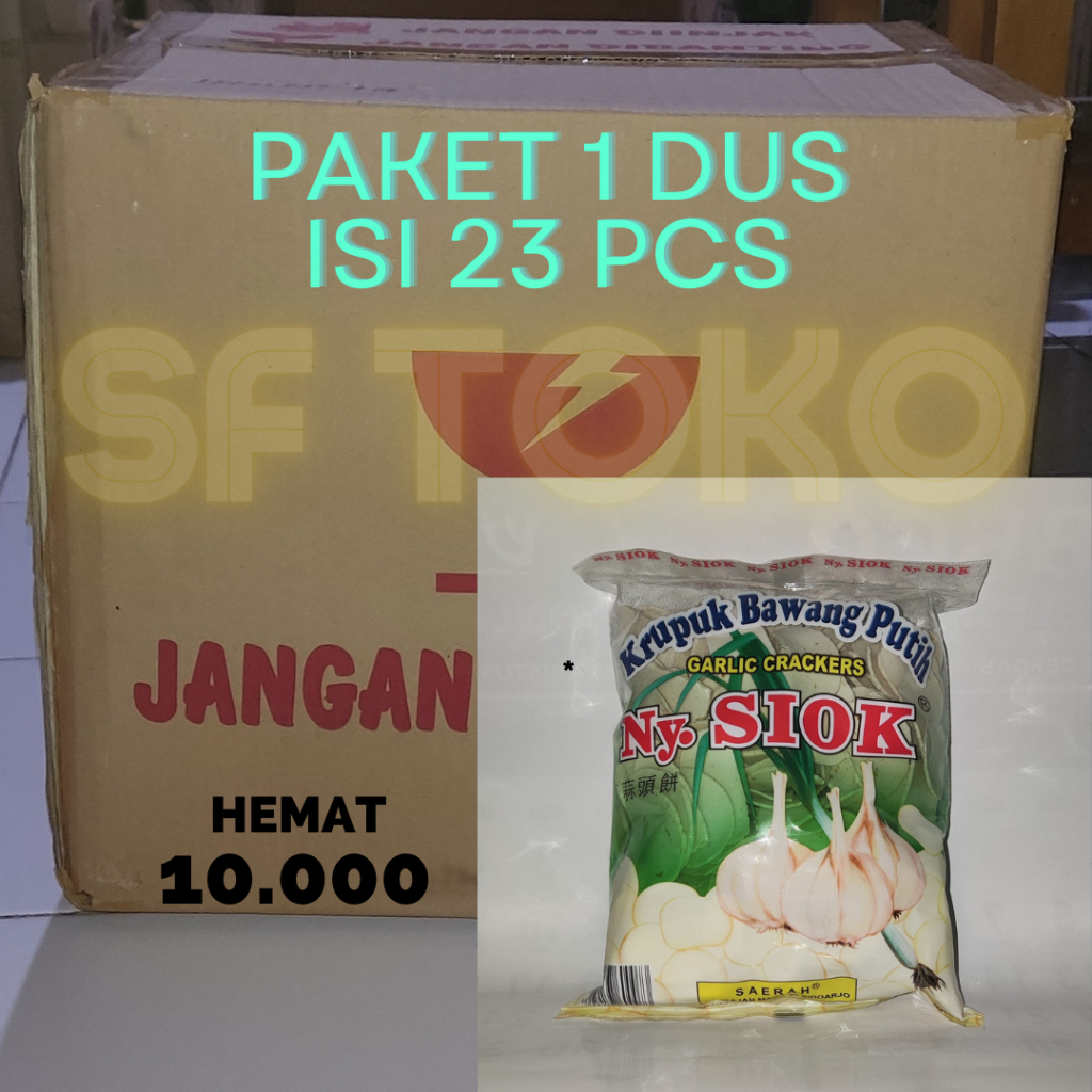 

(Lebih Hemat) Paket 1 dus Ny Siok / Ny. Siok Bawang isi 23 PCS