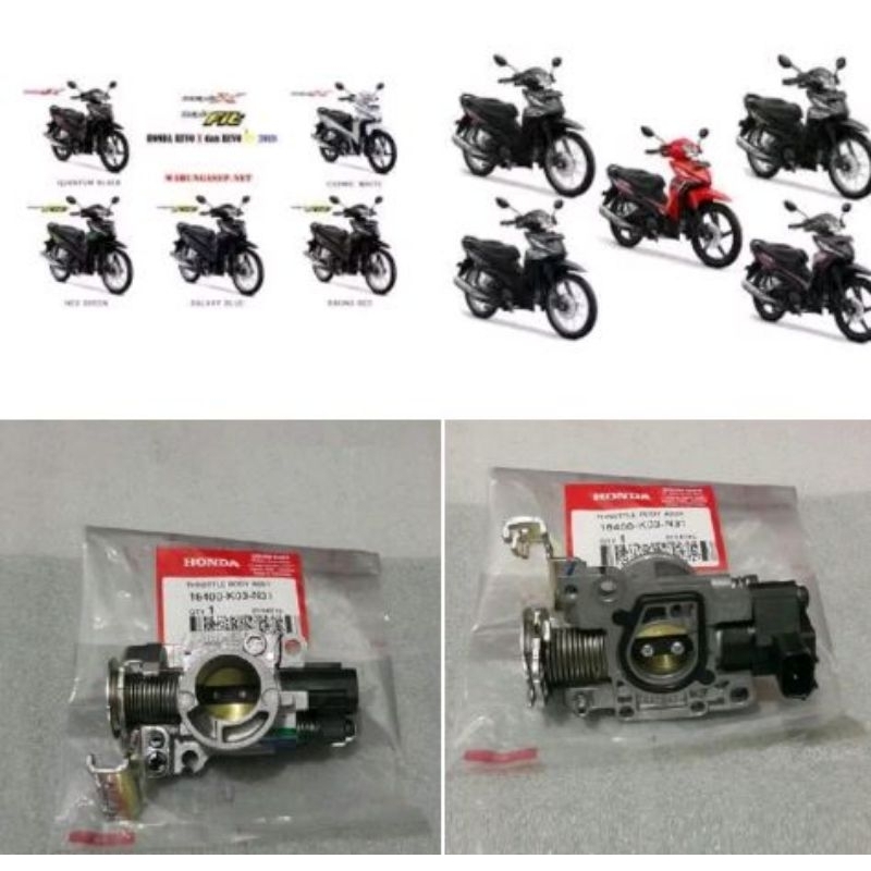 THROTLE BODY REVO FI REVO FIT X FIT S ORIGINAL