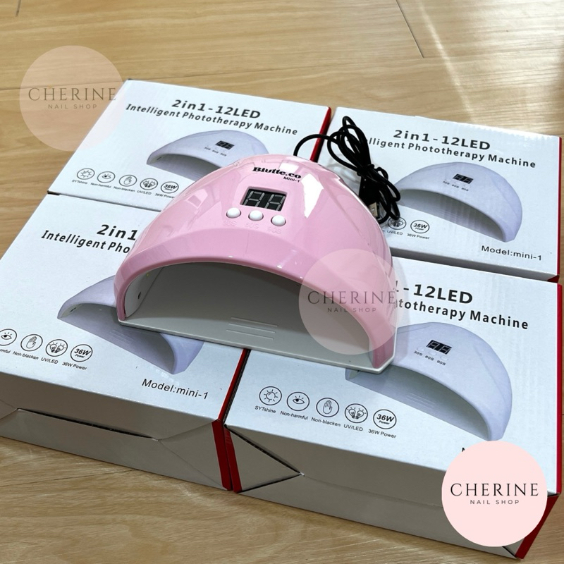 CHERINE ~ Biutte UV LED Mini ~ UV Lamp ~ UV Mini ~ UV Nail Gel ~ Lampu Pengering Nail Gel ~ Lampu Na