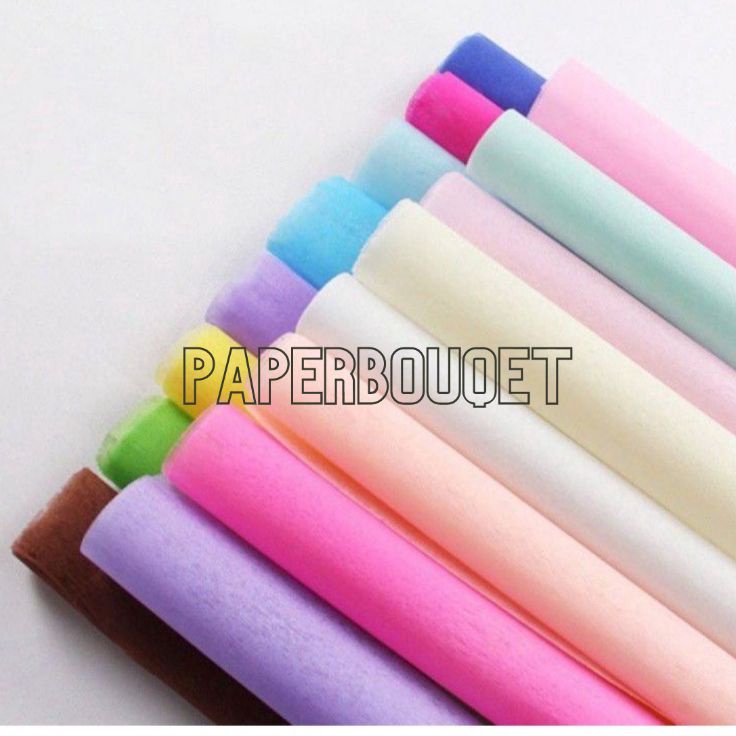 

KF7 1 pack 2 lembar Kes Tissue Buket Wrapping paper tissue