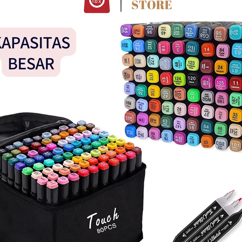 

Kilat MmumCOD Touch 168864824 Warna Sketsa Spidol Umum General Marker Set Animation Markers