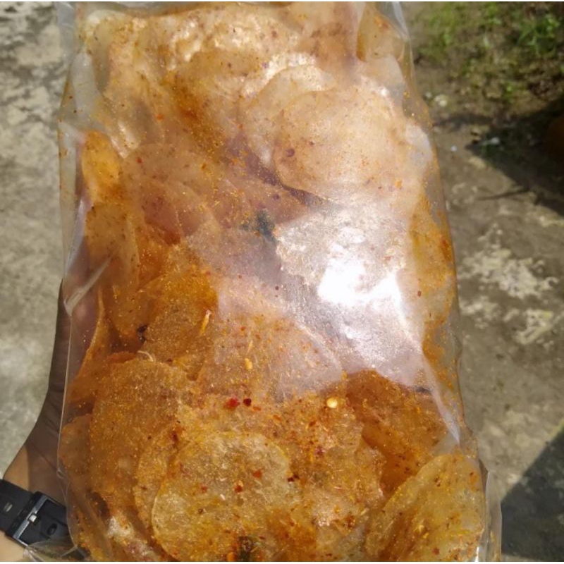 

KERIPIK KACA / KERIPIK BELING / KRIPCA / PEDAS ORIGINAL