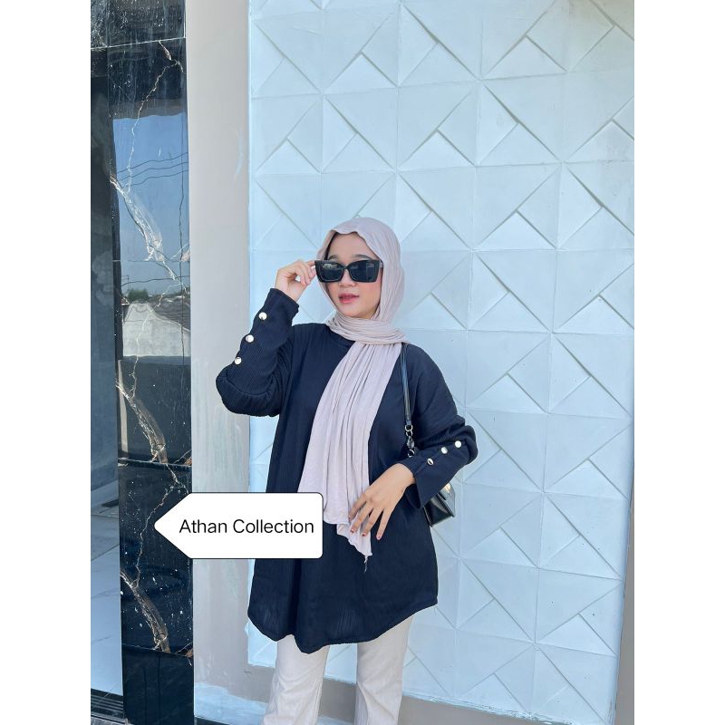 INARA TUNIK KNIT CONDRU / TUNIK BIG SIZE / TUNIK OVERSIZE