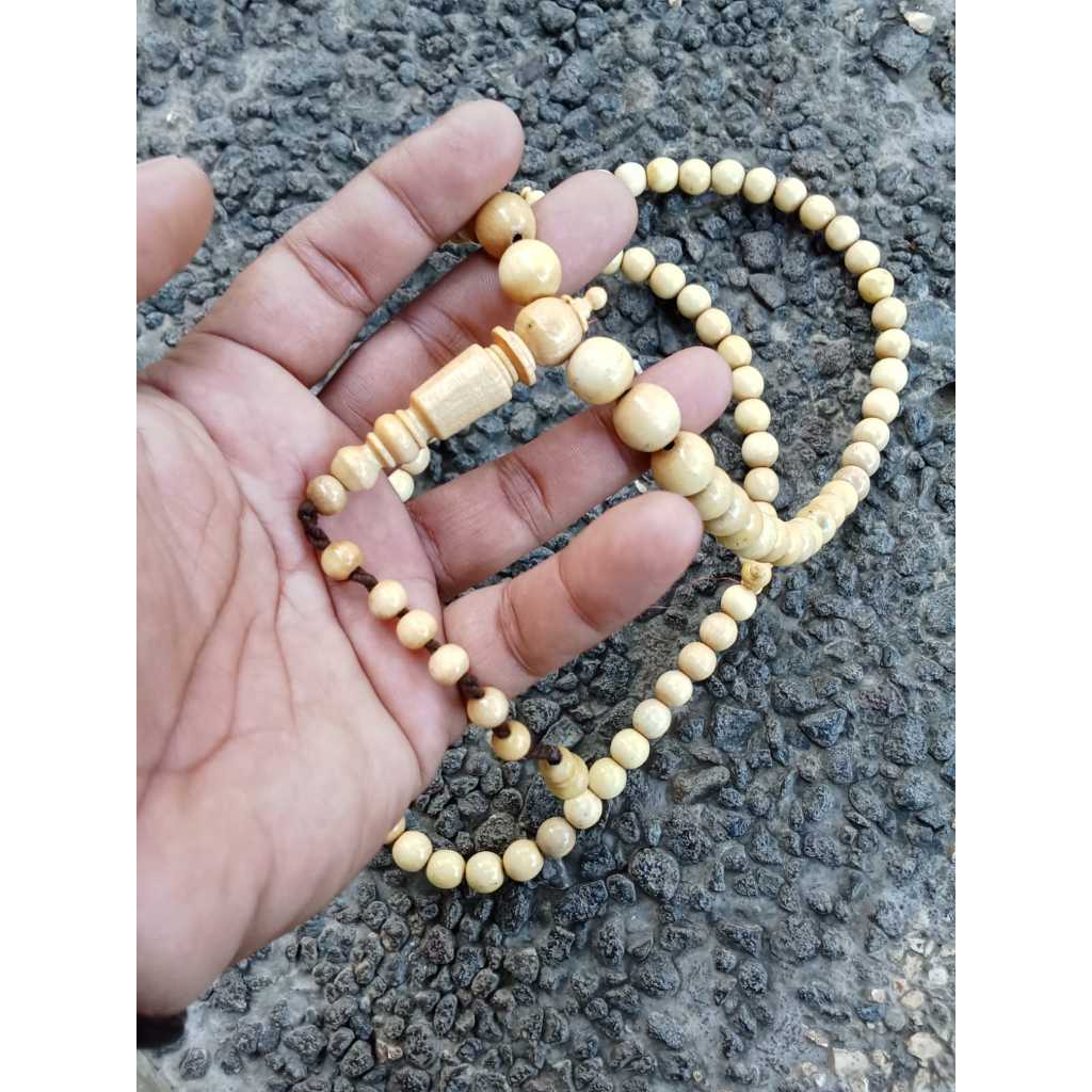tasbih kemuning gading 99 butir tasbih ukuran besar 12 mm
