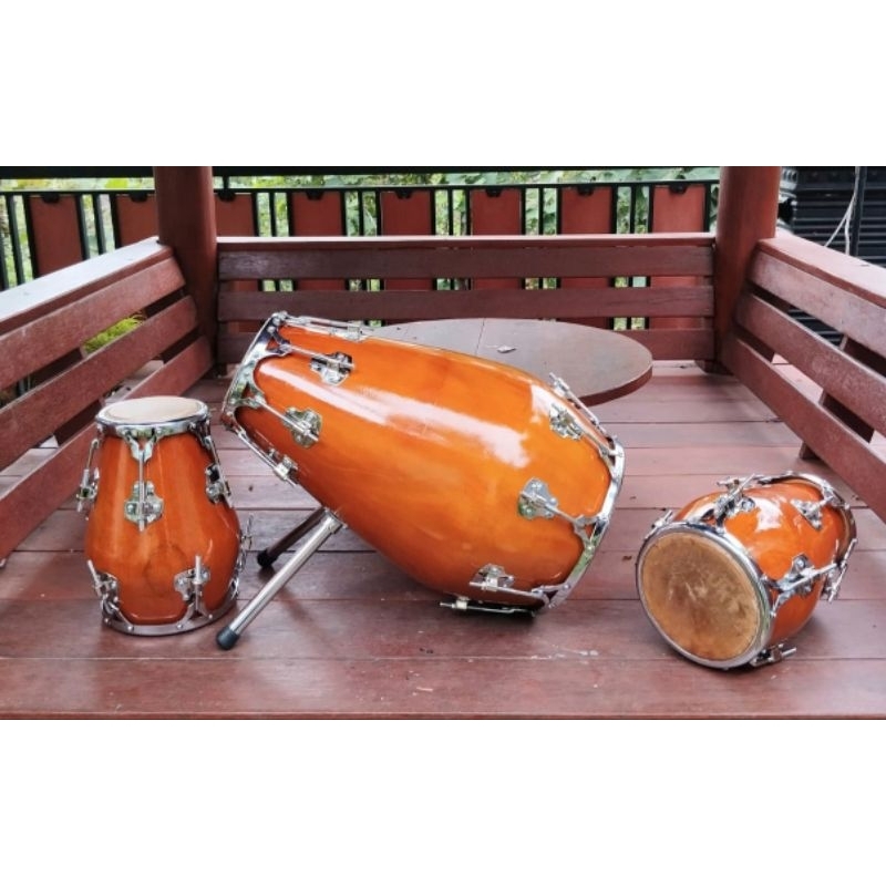 KENDANG RAMPAK JAIPONG VARIASI RING CROME