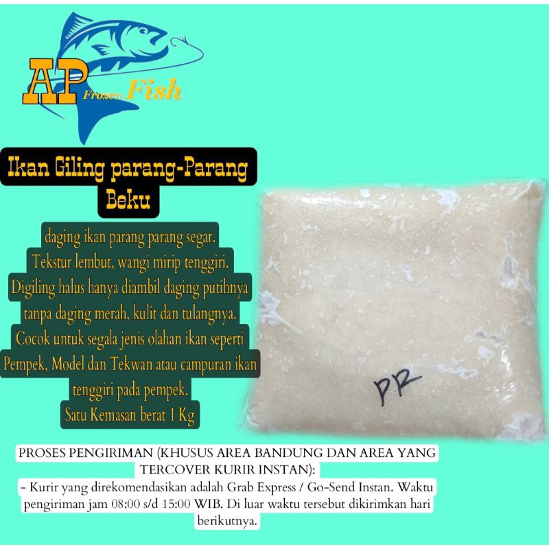 

Ikan Giling Parang2/Barakuda Area Bandung