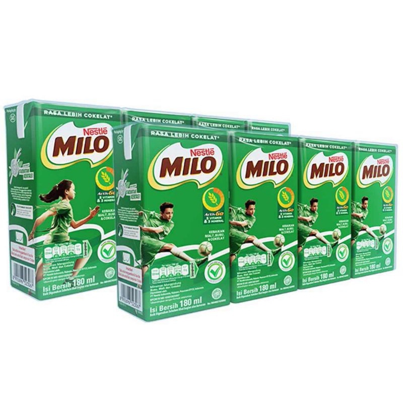 

Milo Activ-Go Uht coklat multipack 4x180ml