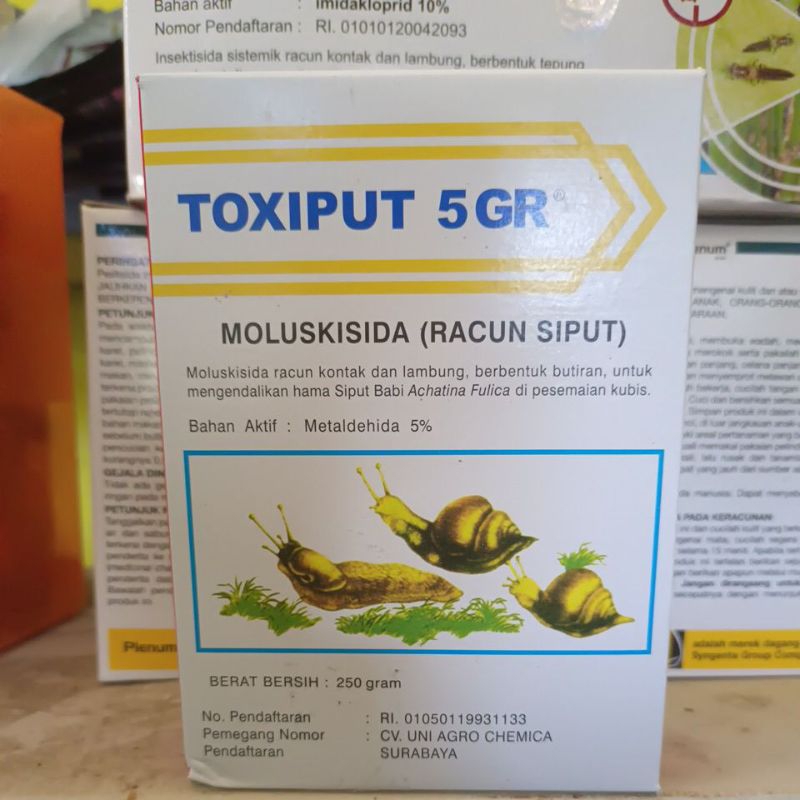 Insektisida racun siput Toxiput 250gram