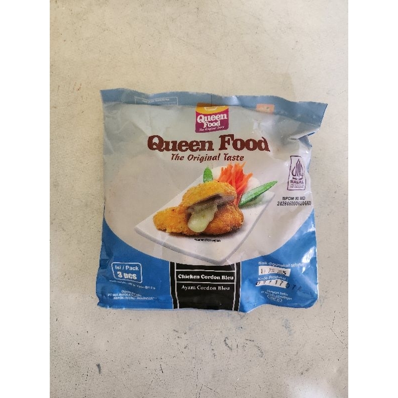 

Chicken Cordon Blue Queen Food 325 gram isi 3
