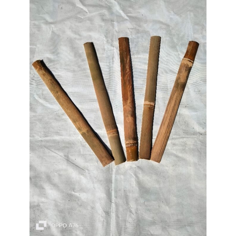 billah bambu Pring apus pilihan  ajir tanaman hias perbatang pj 50cm