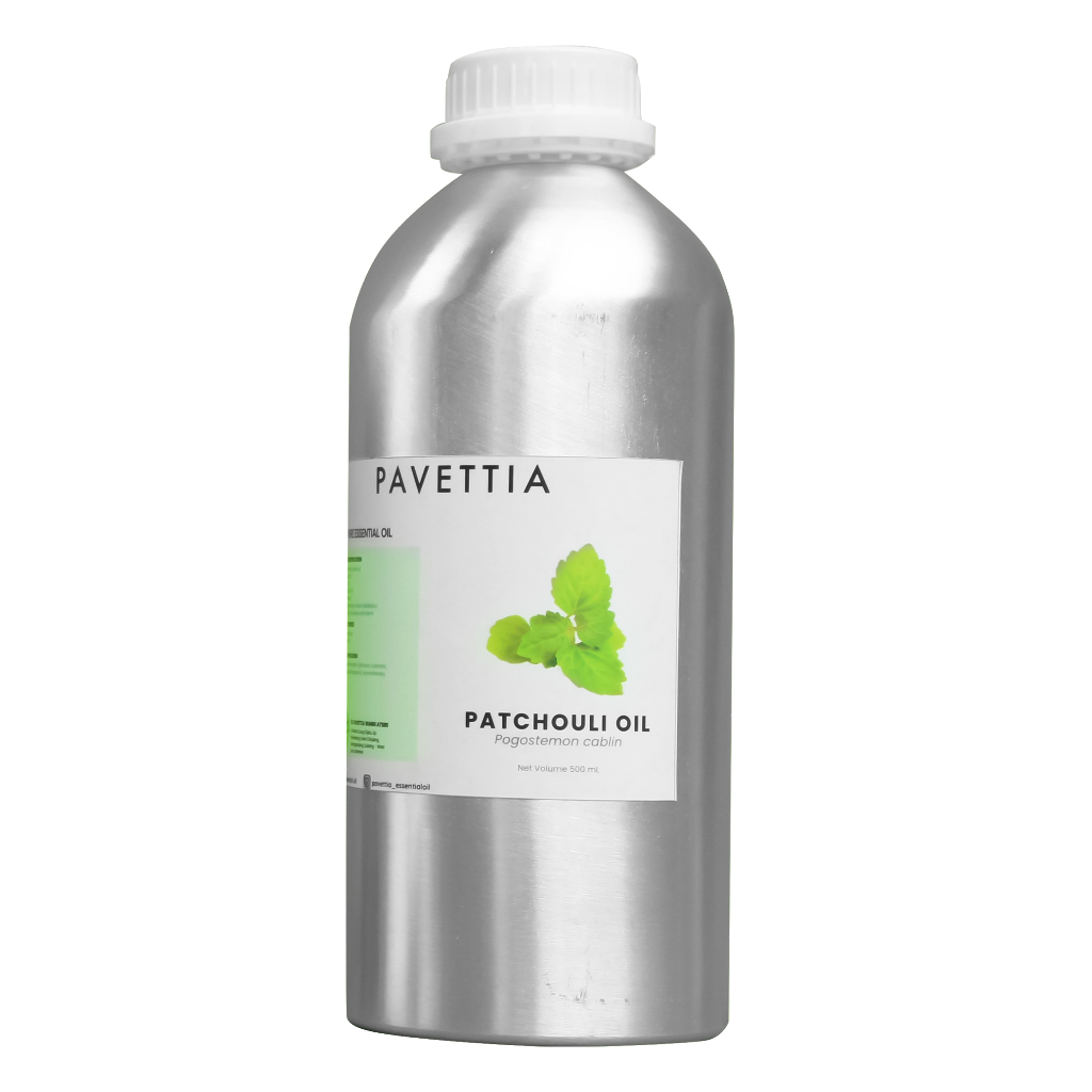 1000 ml - Minyak atsiri nilam / patchouli essential oil (Pogostemon cablin)