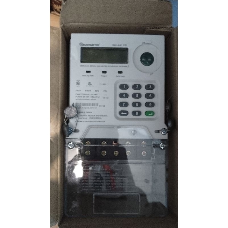 KWH METER ITRON 5/60A PRABAYAR 1FASE
